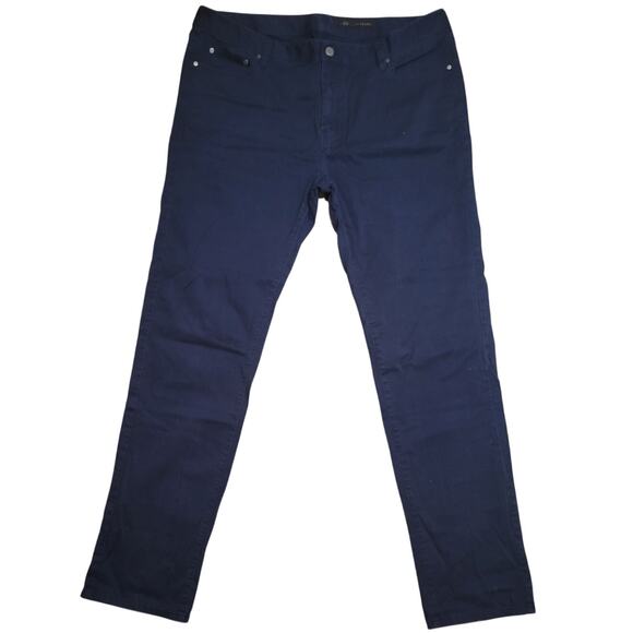 J HILBURN Men Blue Twill Jeans Sz 41 Custom MSRP $188 Classic Refined Career